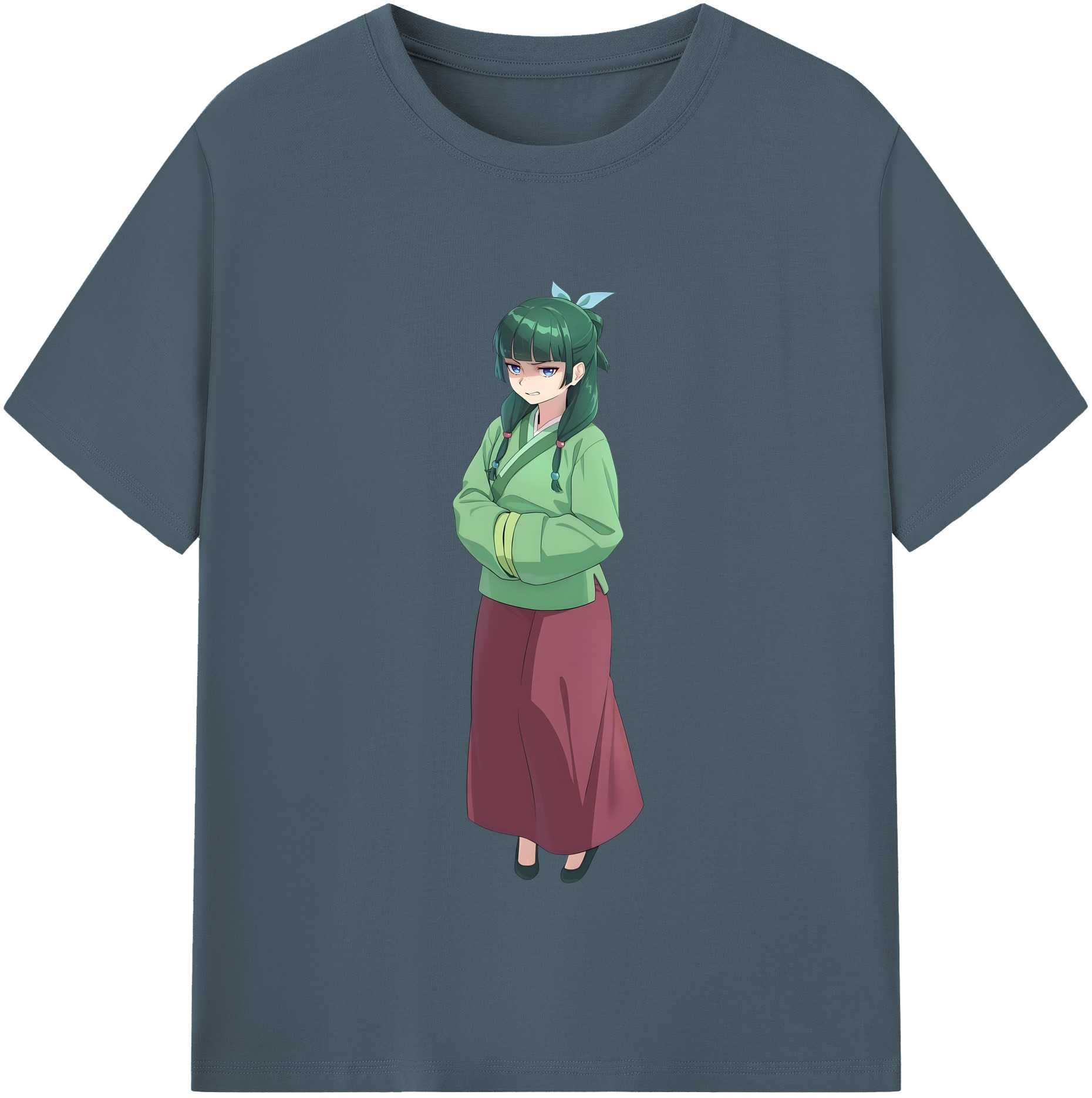 （画像用） 薬屋のひとりごと The Apothecary Diaries 綿100％半袖Tシャツ（フロントプリント）